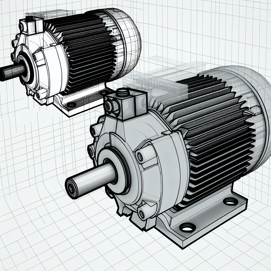 Elektriske motorer LC for industriell effektivitet