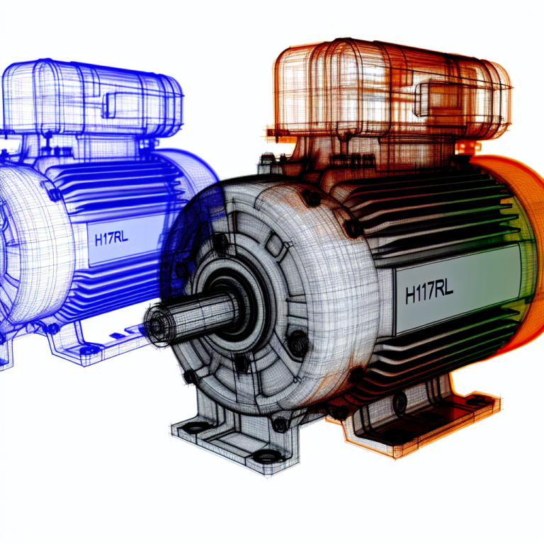 Moteurs électriques h17rl pour une performance industrielle optimale
